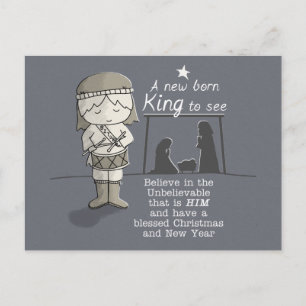 New Born King Postcard