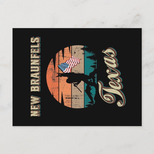 New Braunfels Texas Postcard (Front)