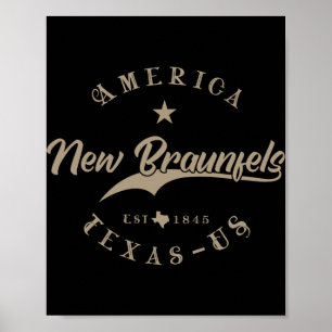 New Braunfels Tx Texas  Poster