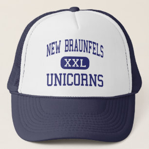 New Braunfels - Unicorns - High - New Braunfels Trucker Hat