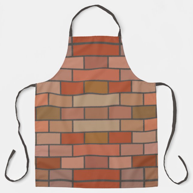 New Brick Wall Design Pattern  Apron (Front)