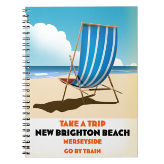 New Brighton Beach Merseyside Notebook