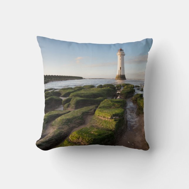 New Brighton Lighthouse Cushion (Front)