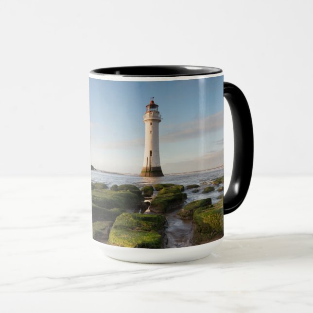 New Brighton Lighthouse Mug (Front Right)