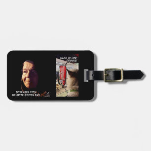 NEW Brigitte Belton Day by RoseWrites Luggage Tag