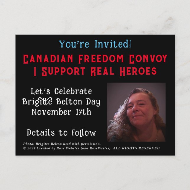 NEW Brigitte Belton Day Invite by RoseWrites (Front)