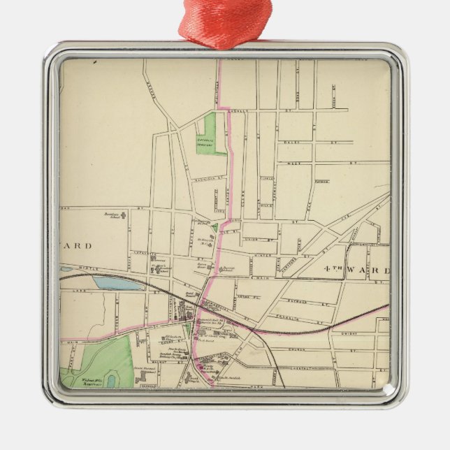 New Britain Metal Tree Decoration (Front)