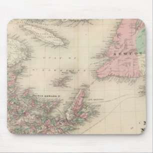 New Brunswick and Nova Scotia Mouse Mat