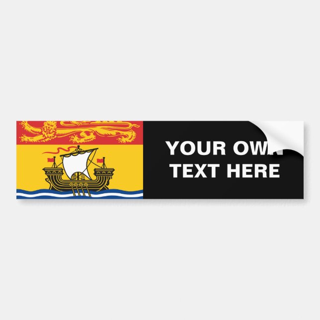 NEW BRUNSWICK BUMPER STICKER (Front)