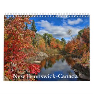 New Brunswick-Canada Calendar