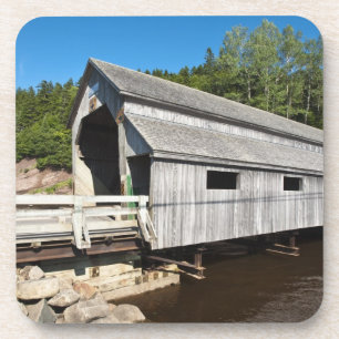 New Brunswick, Canada. Irish River covered Coaster