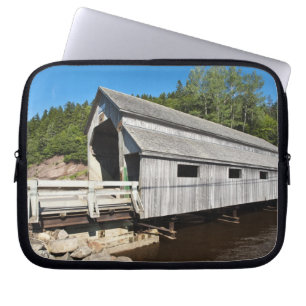 New Brunswick, Canada. Irish River covered Laptop Sleeve