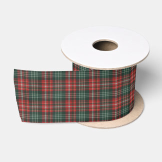 New Brunswick Canada Original Tartan Satin Ribbon