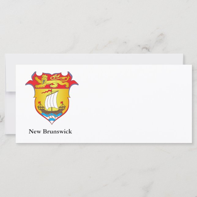 New Brunswick coat of arms (Front)