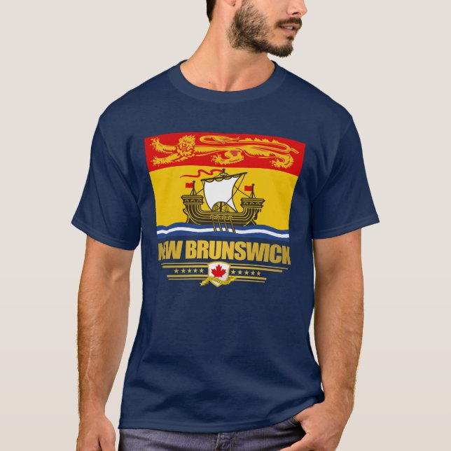 New Brunswick Flag Apparel T-Shirt (Front)