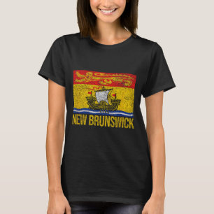 New Brunswick Flag Canada  T-Shirt