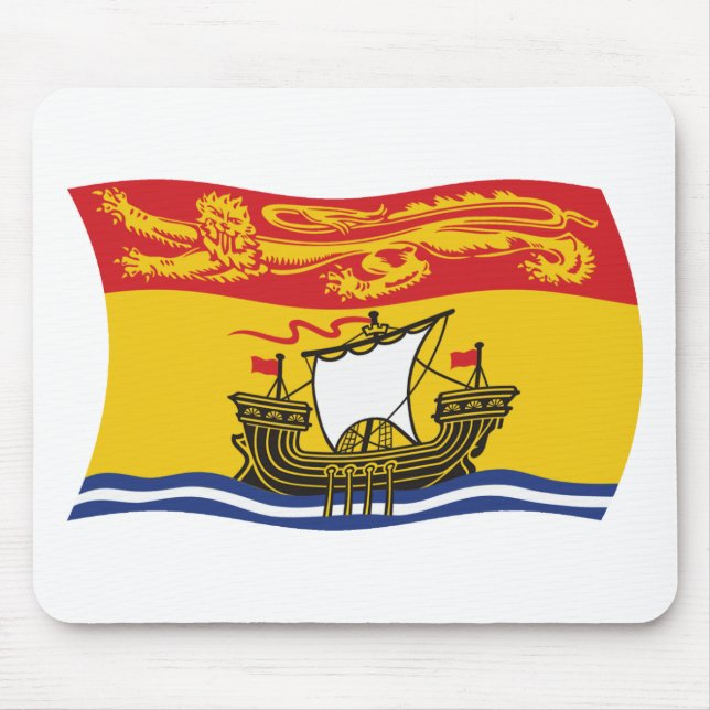 New Brunswick Flag Mousepad (Front)