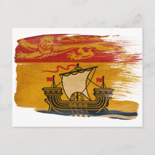 New Brunswick Flag Postcards