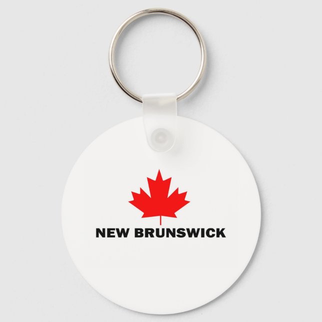 New Brunswick Key Ring (Front)