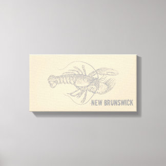 New Brunswick Lobster Canvas Print