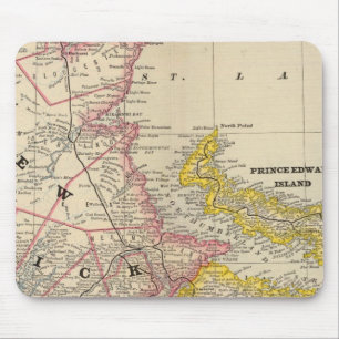 New Brunswick, Nova Scotia Mouse Mat