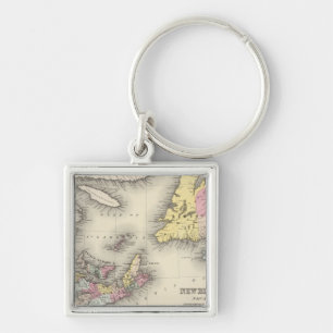 New Brunswick, Nova Scotia, Newfoundland Key Ring