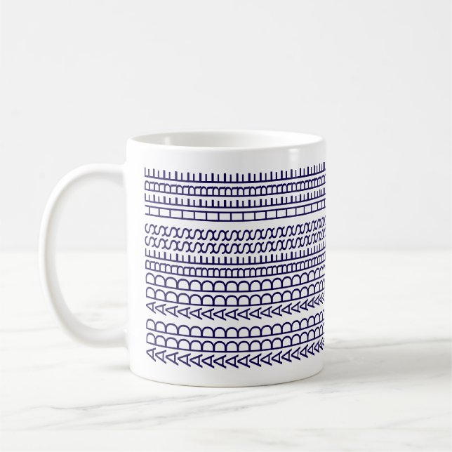 New Business Custom Unusual Hidden Message Fun Coffee Mug (Left)
