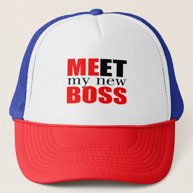 New business owner  trucker hat (Front)