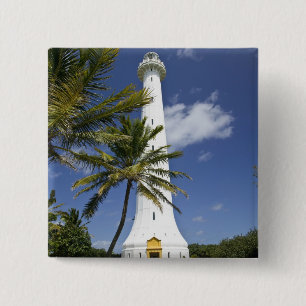 New Caledonia, Amedee Islet. Amedee Islet 15 Cm Square Badge