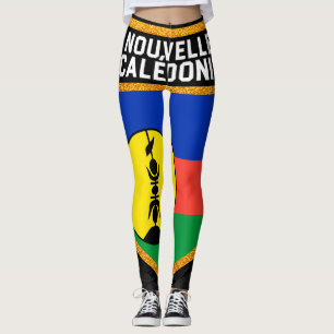 New Caledonia Flag Leggings