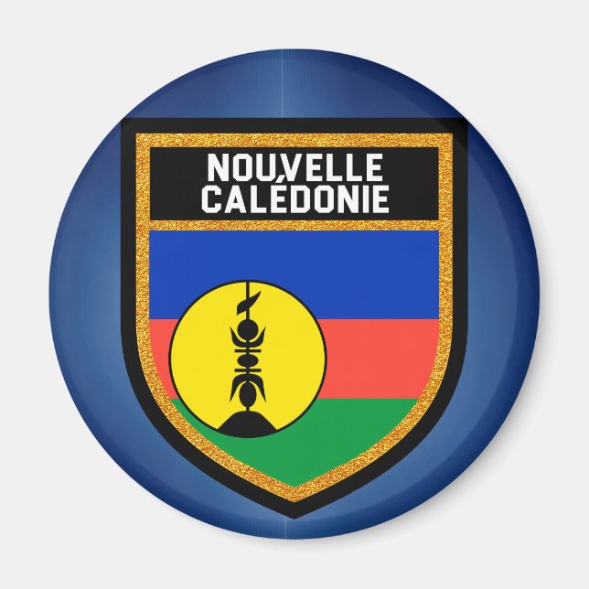 New Caledonia Flag Magnet (Front)