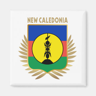 New Caledonia Flag Shield Magnet