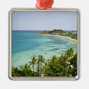 New Caledonia, Grande Terre Island, Noumea. Anse 2 Metal Tree Decoration