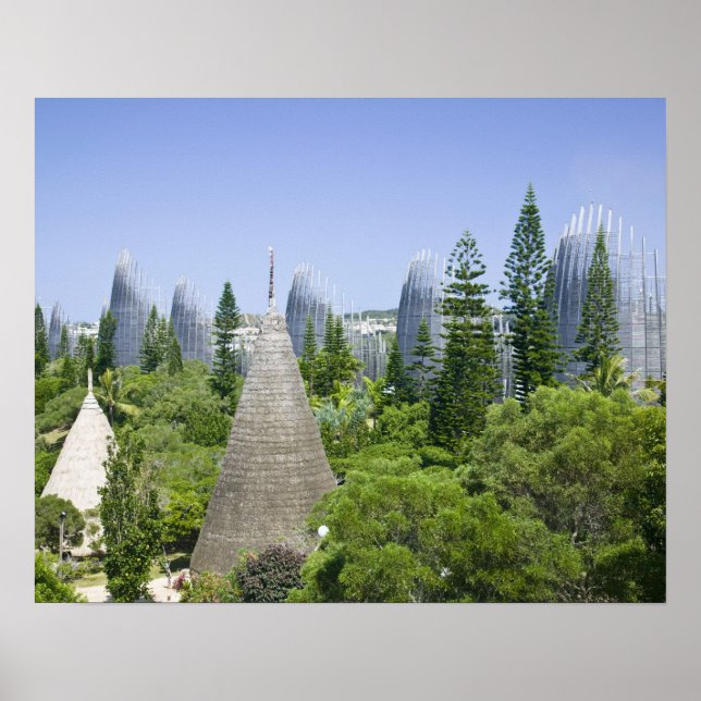 New Caledonia, Grande Terre Island, Noumea. Poster (Front)