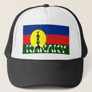 New Caledonia Kanaky flag souvenir hat