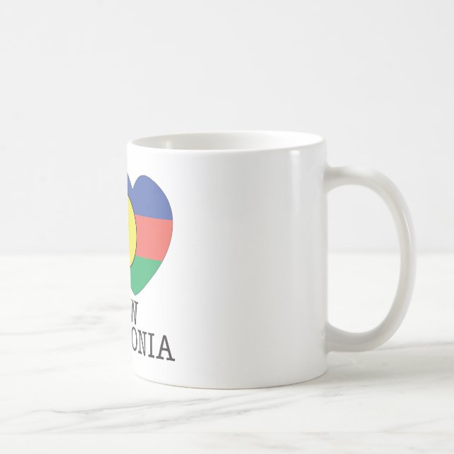New Caledonia Love v2 Coffee Mug (Right)