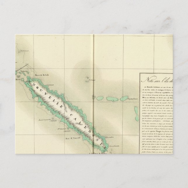 New Caledonia Oceania no 46 Postcard (Front)