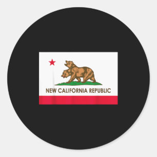 New California Republic - Ncr Flag  Classic Round Sticker