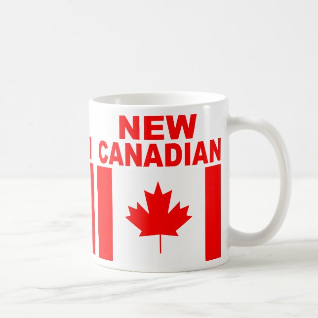 NEW CANADIAN COFFEE MUG (Right)