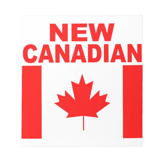 NEW CANADIAN NOTEPAD (Front)