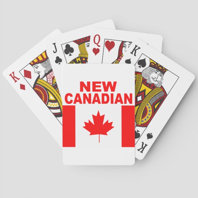 NEW CANADIAN PLAYING CARDS (Back)