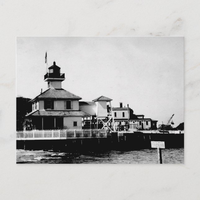 New Canal Lighthouse Postcard (Front)