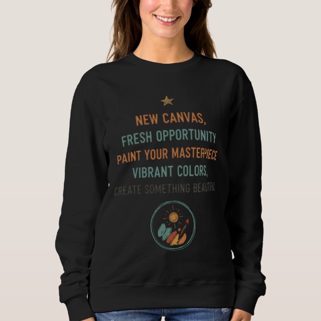 New Canvas Sunrise Sweatshirt (Front)