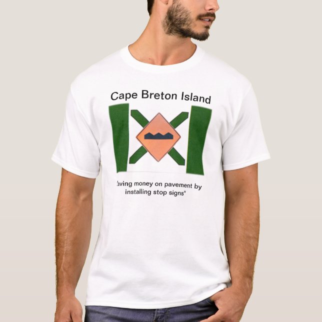 New Cape Breton Flag T-Shirt (Front)