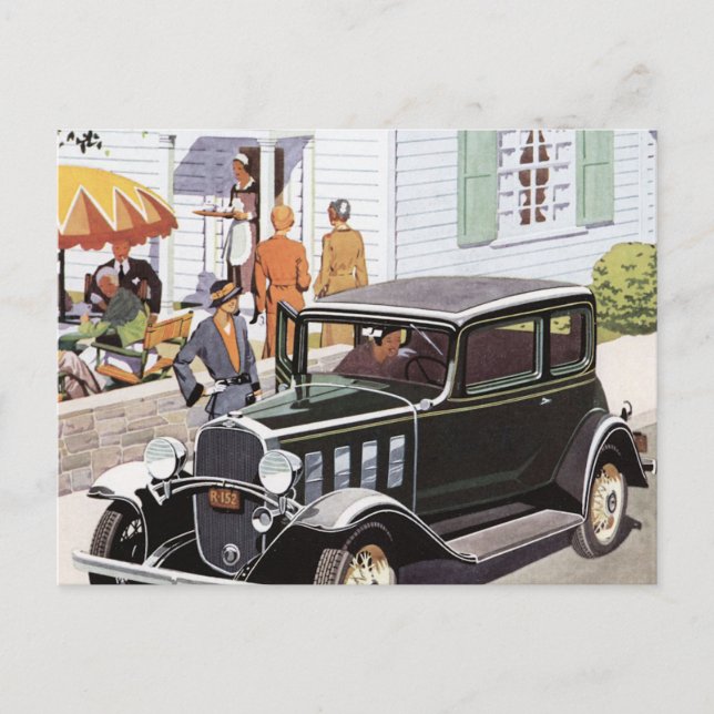 New Car Postcard (Front)