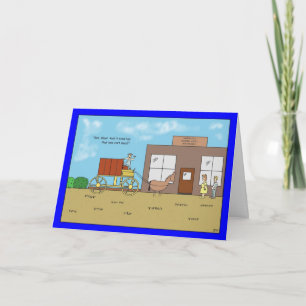 New Cart Smell Birthday Card