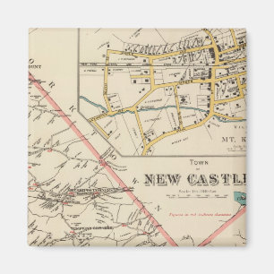 New Castle town Magnet