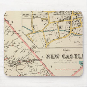New Castle town Mouse Mat