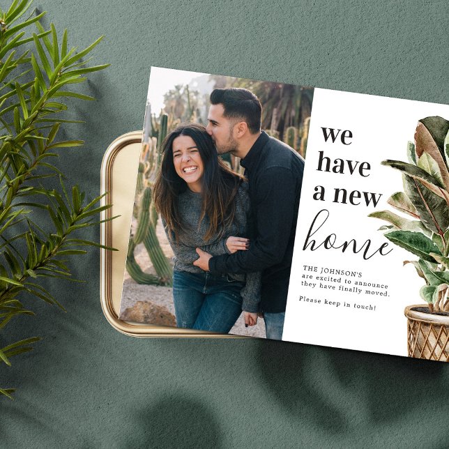 New Change of Address Moving Announcement Postcard (Creator Uploaded)