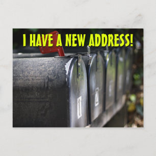 New Change Of Address Postcard